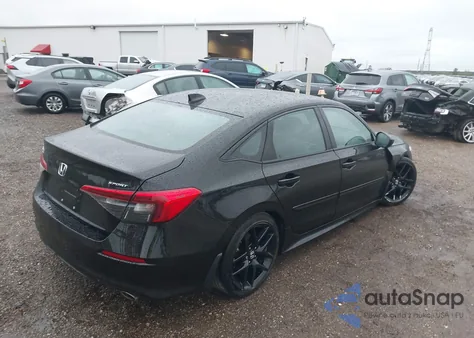 2022 Honda Civic Sport z USA, uszkodzony, nr VIN 2HGFE2F55NH569943